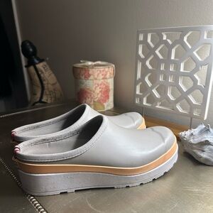 HUNTER WOMENS STEAL & PEACH PLAY SPECKLE SOLE